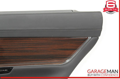10-19 Jaguar XJ Rear Right Passenger Side Door Panel Cover Black OEM