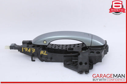 12-18 Audi A7 A6 Rear Left Driver Side Exterior Door Handle Silver 4H0837885 OEM