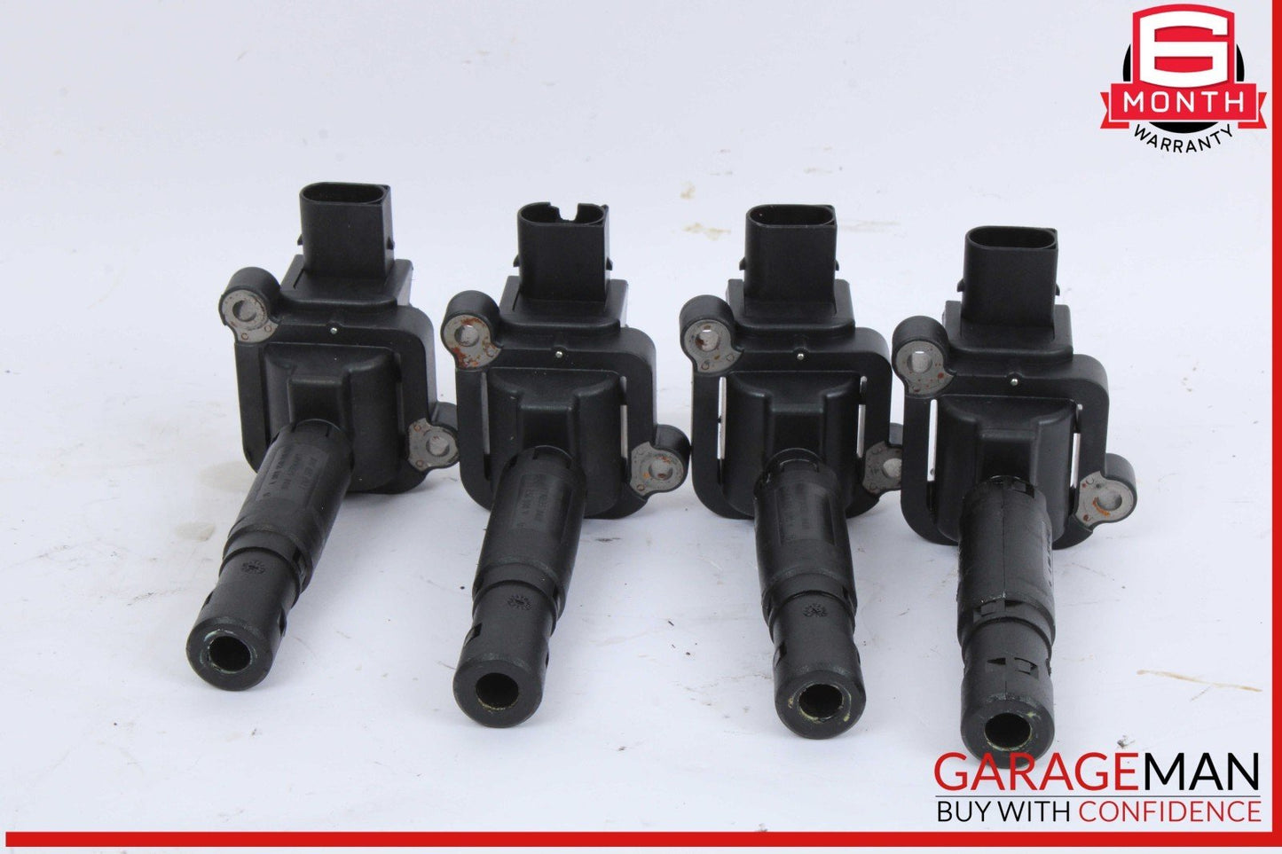 12-15 Mercedes W204 C250 CGI Engine Ignition Coil Spark Plug Set of 4 OEM
