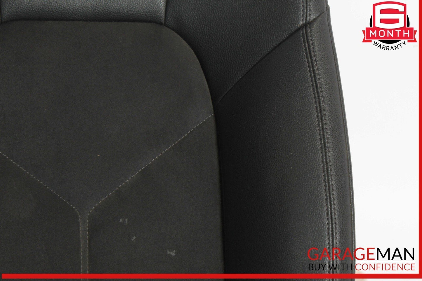 15-24 Porsche Macan 95B Front Left Driver Side Seat Upper Cushion Black OEM