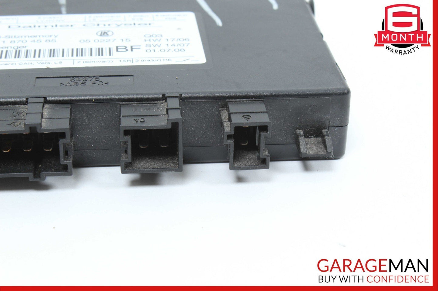 03-12 Mercedes GL450 SLK280 CLS500 E350 Front Right Side Seat Control Module