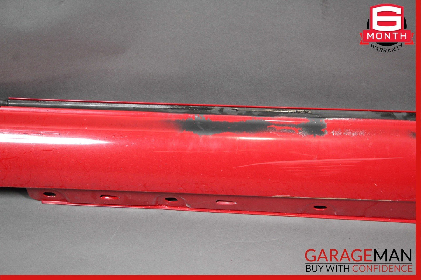 01-07 Mercedes W203 C230 C32 AMG Sport Sedan Left Side Skirt Rocker Panel Red