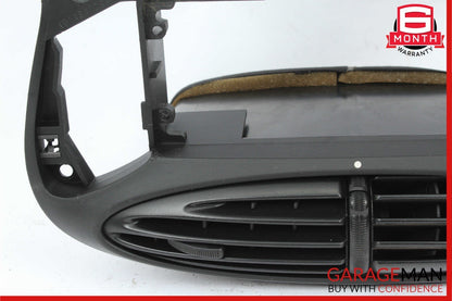 97-04 Porsche Boxster Front Center Dash Radio Console Air Vent Trim Panel Cover