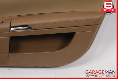 07-09 Mercedes W221 S550 Front Right Side Interior Door Panel Cover Assy Brown