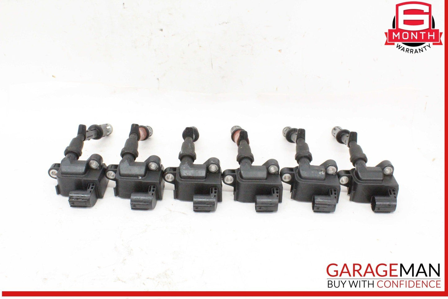 11-20 Mercedes W212 E350 Engine Ignition Coil Spark Plug Set of 6 Pc OEM