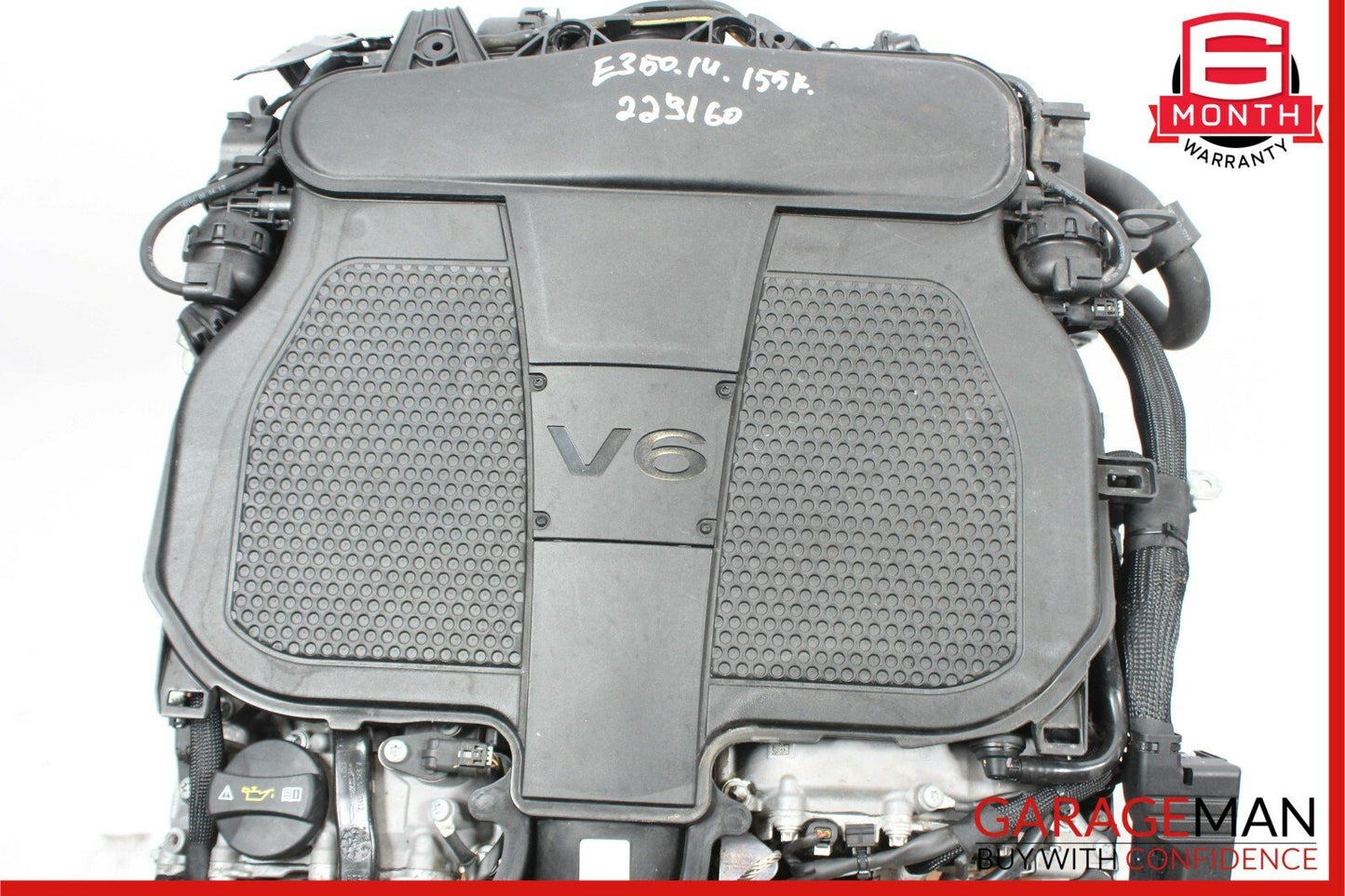 12-16 Mercedes E350 GLK350 C350 M276 V6 3.5L Complete Engine Assy RWD OEM 155k