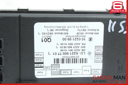 10-13 Mercedes W221 S550 S63 AMG Rear Left or Right Door Control Module OEM