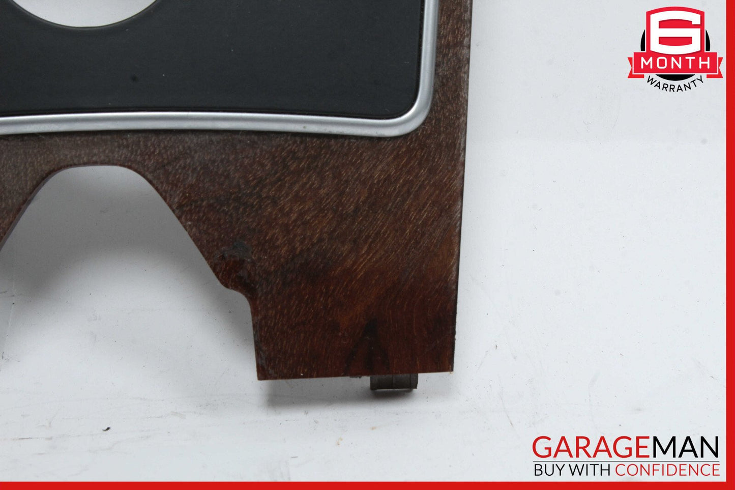 10-13 Mercedes W212 E400 E350 E550 Center Console Switch Trim Bezel Wood OEM