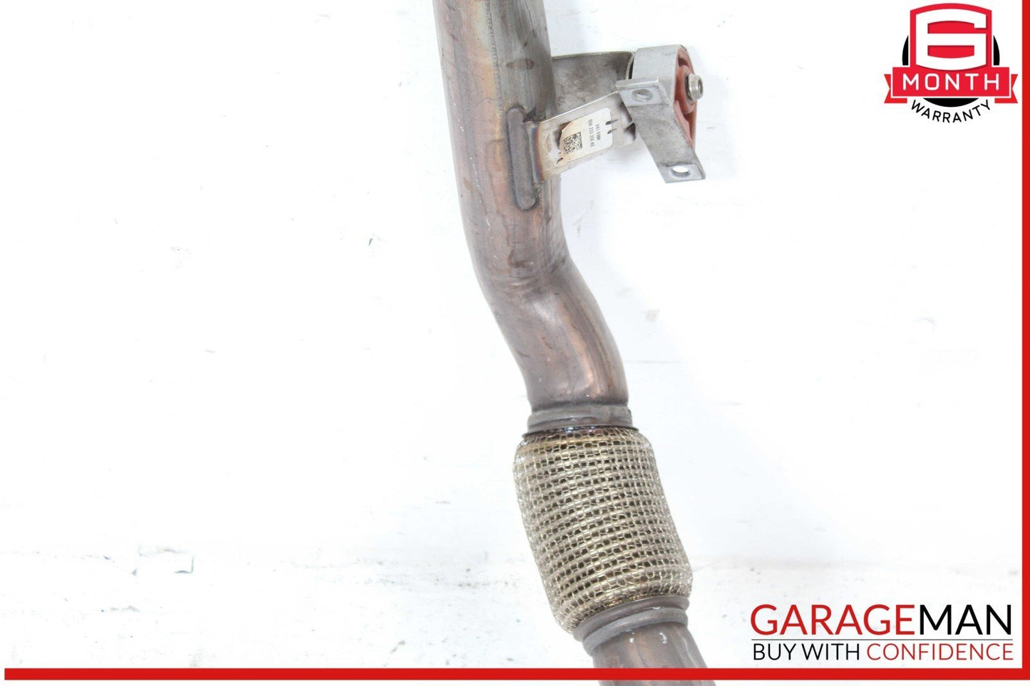 18-25 Audi Q5 2.0L Hybrid Front Resonator Exhaust Pipe Muffler Silencer OEM