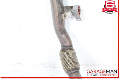 18-25 Audi Q5 2.0L Hybrid Front Resonator Exhaust Pipe Muffler Silencer OEM