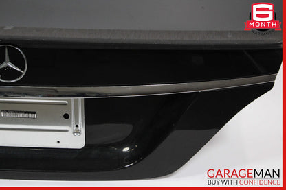 12-18 Mercedes W218 CLS550 CLS400 Rear Trunk Lid Deck Shell Panel Black OEM