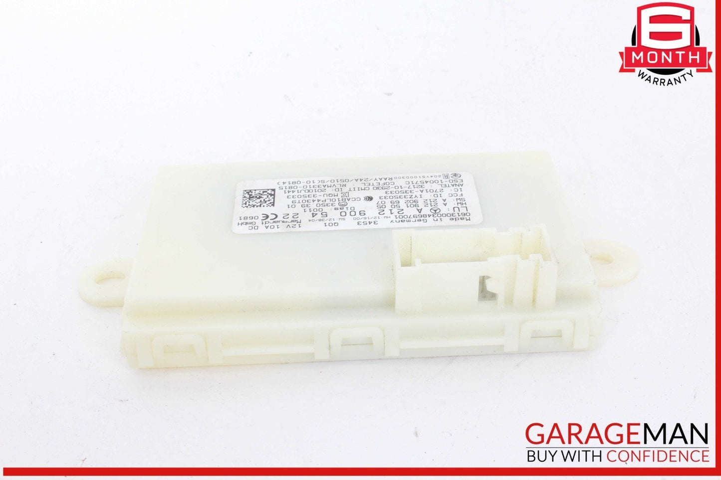 13-20 Mercedes W212 E250 SL550 ML400 Keyless Go Entry Control Module OEM