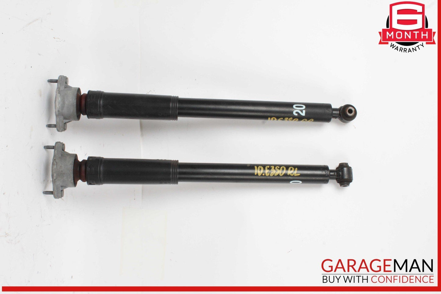 08-14 Mercedes W212 E350 C300 Rear Left & Right Shock Absorber Strut Set OEM