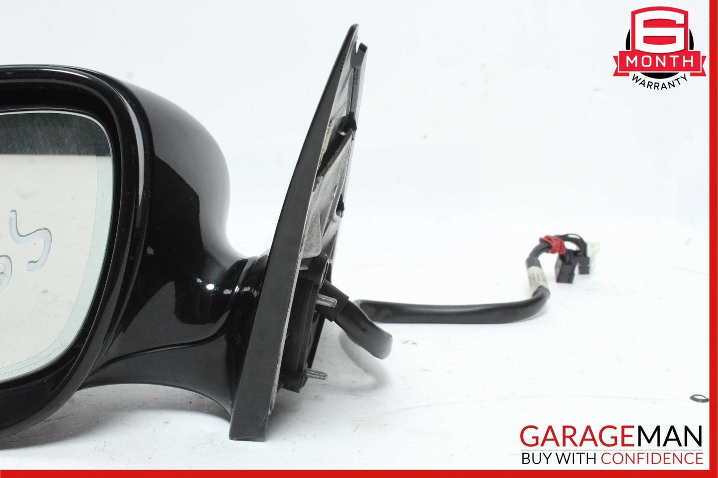 07-09 Mercedes W221 S550 S600 Front Left Side Mirror Door Rear View Black