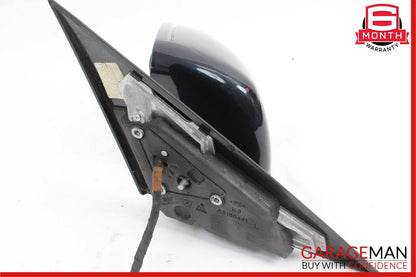 12-14 Mercedes W204 C300 Front Left Side Mirror Door Rear View Glass Blue OEM