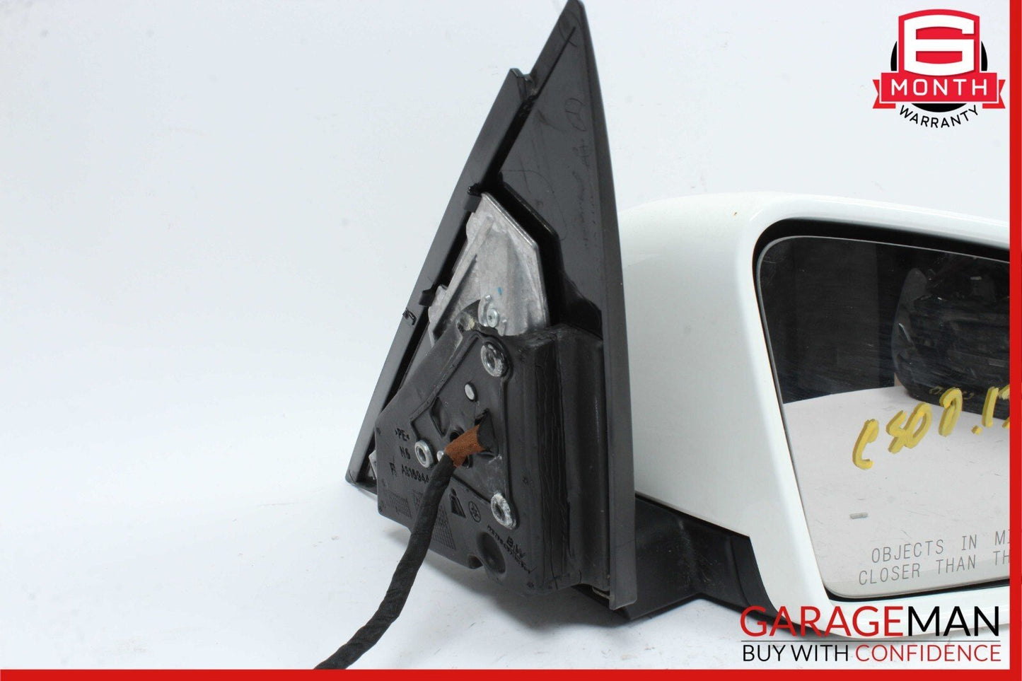 12-14 Mercedes W204 C300 C63 AMG Front Right Side Mirror Rear View Door White