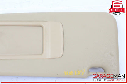 12-15 BMW X1 Front Right Passenger Side Sunvisor Sun Visor