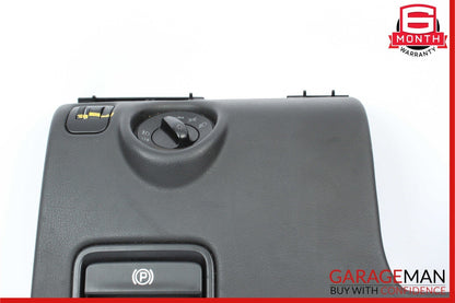 03-06 Porsche Cayenne 955 Front Left Side Lower Dash Knee Trim Cover Panel Black