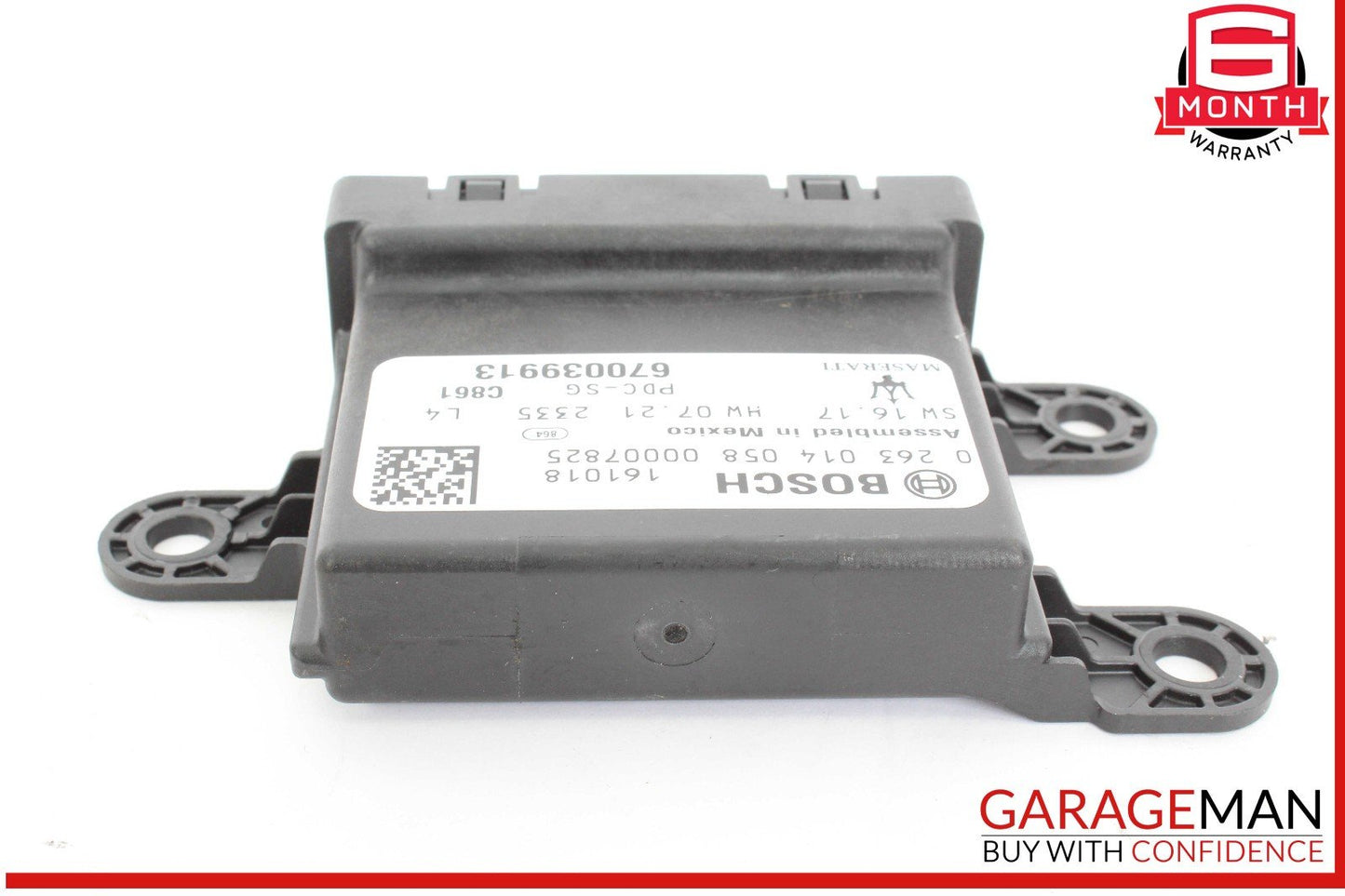 14-17 Maserati Ghibli Parking Park Sensor PDC Control Module Unit 670039913 OEM