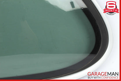 03-06 Porsche Cayenne 955 Rear Left Driver Side Quarter Window Glass Panel White