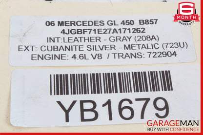 07-12 Mercedes X164 GL450 Rear Right & Left Seat Fold Control Switch Oem