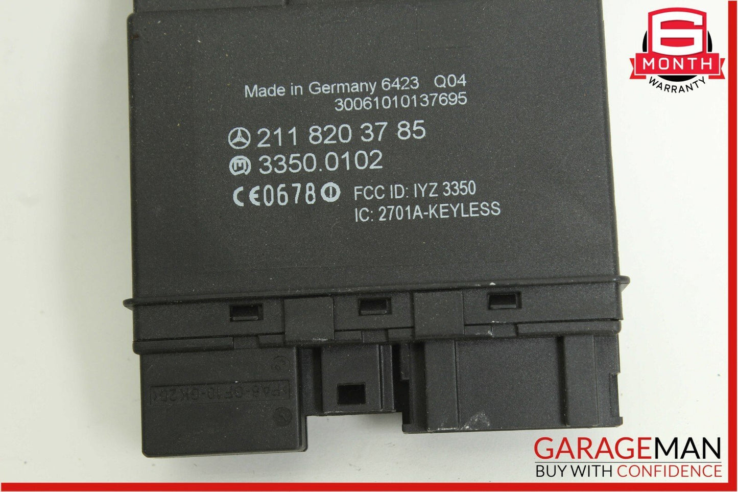 03-09 Mercedes W211 E500 E63 AMG CLS500 Rear Door Keyless Go Control Module OEM
