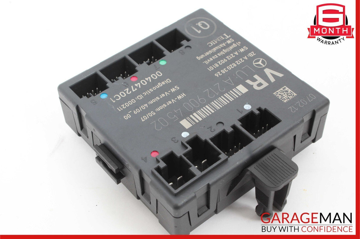 08-18 Mercedes W212 E550 C250 CLS550 Front Right Side Door Control Module Unit