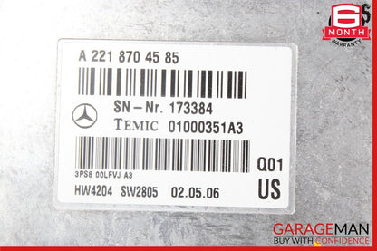 07-14 Mercedes W221 S550 CL550 Voice Language Communication Control Module OEM