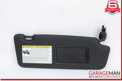 09-17 Audi Q5 A4 A5 S4 S5 Front Right Passenger Side Sun Visor 8U0857552F OEM