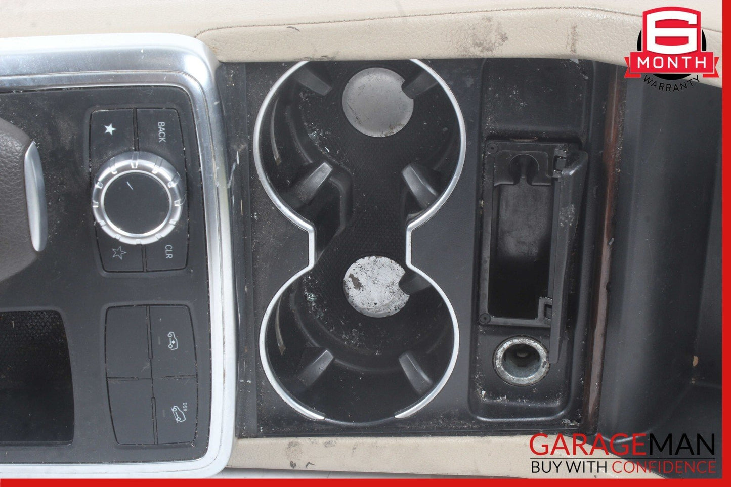12-16 Mercedes X166 GL350 ML400 Front Center Console Armrest Compartment OEM
