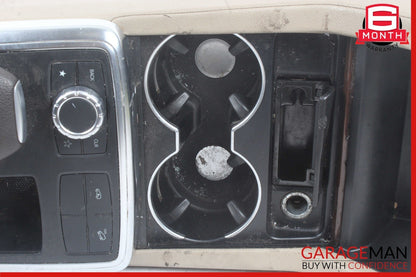 12-16 Mercedes X166 GL350 ML400 Front Center Console Armrest Compartment OEM