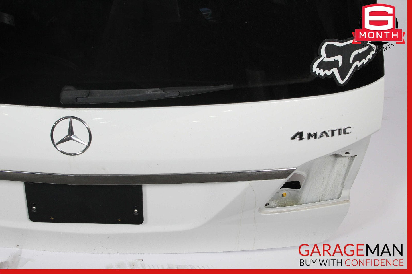 13-16 Mercedes X166 GL450 GL350 Trunk Lid Liftgate Tailgate Hatch Shell WhiteOEM