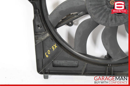 08-13 BMW X5 E70 X6 E71 Electric Radiator Cooling Fan w/ Housing Shroud OEM