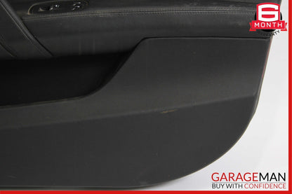14-17 Maserati Ghibli Front Right Passenger Side Interior Door Panel Cover Black