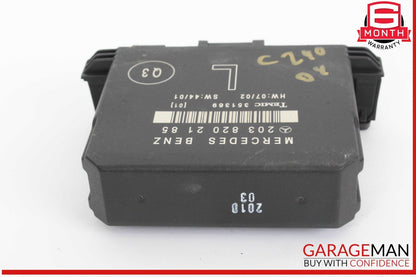 01-07 Mercedes W203 C240 C350 Rear Left Side Door Control Module 2038202185 OEM
