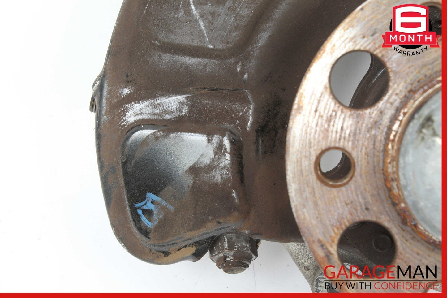 10-16 Mercedes W212 E350 E400 Front Left Side Wheel Spindle Knuckle Hub Bearing