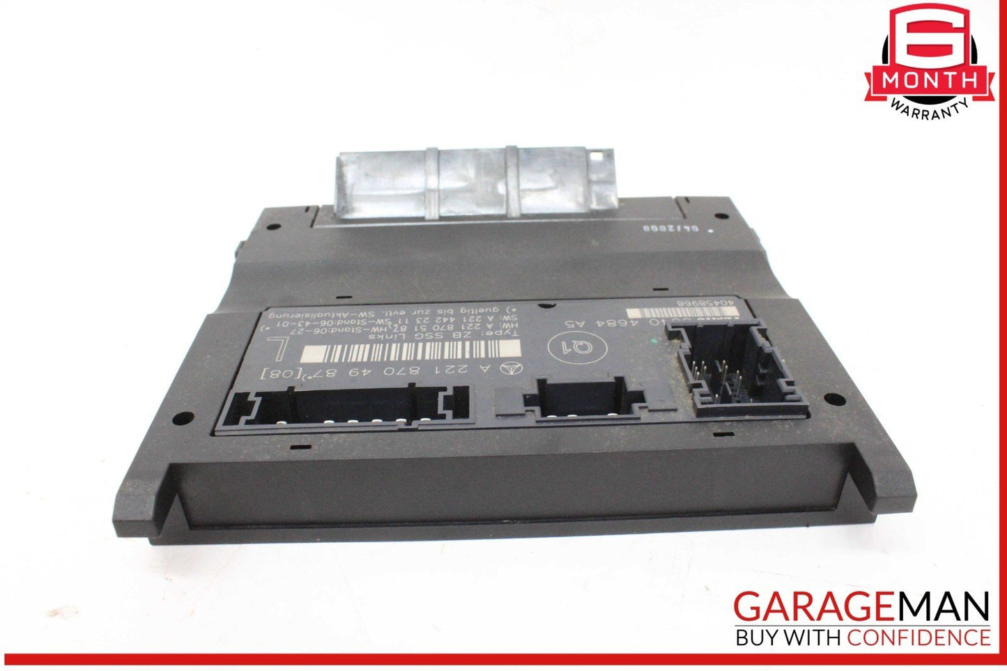 07-13 Mercedes W221 S550 Front Left Driver Side Under Seat Control Unit OEM