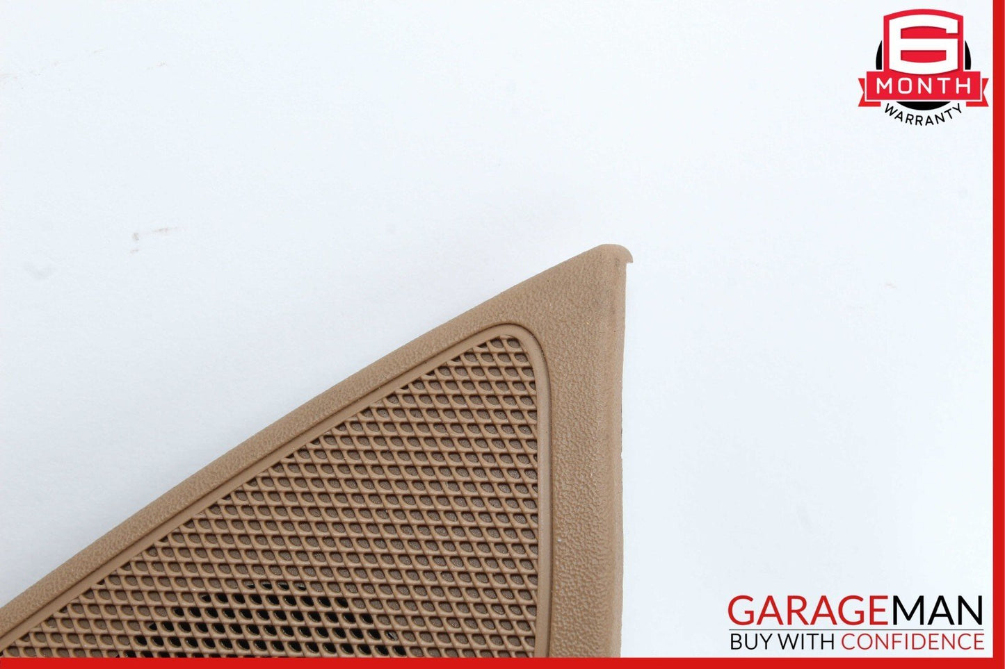 07-13 Mercedes W221 S350 S550 Front Left Side Door Tweeter Speaker Cover Brown