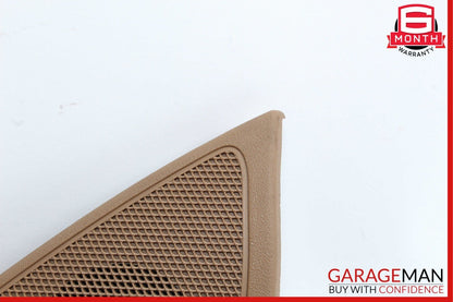 07-13 Mercedes W221 S350 S550 Front Left Side Door Tweeter Speaker Cover Brown