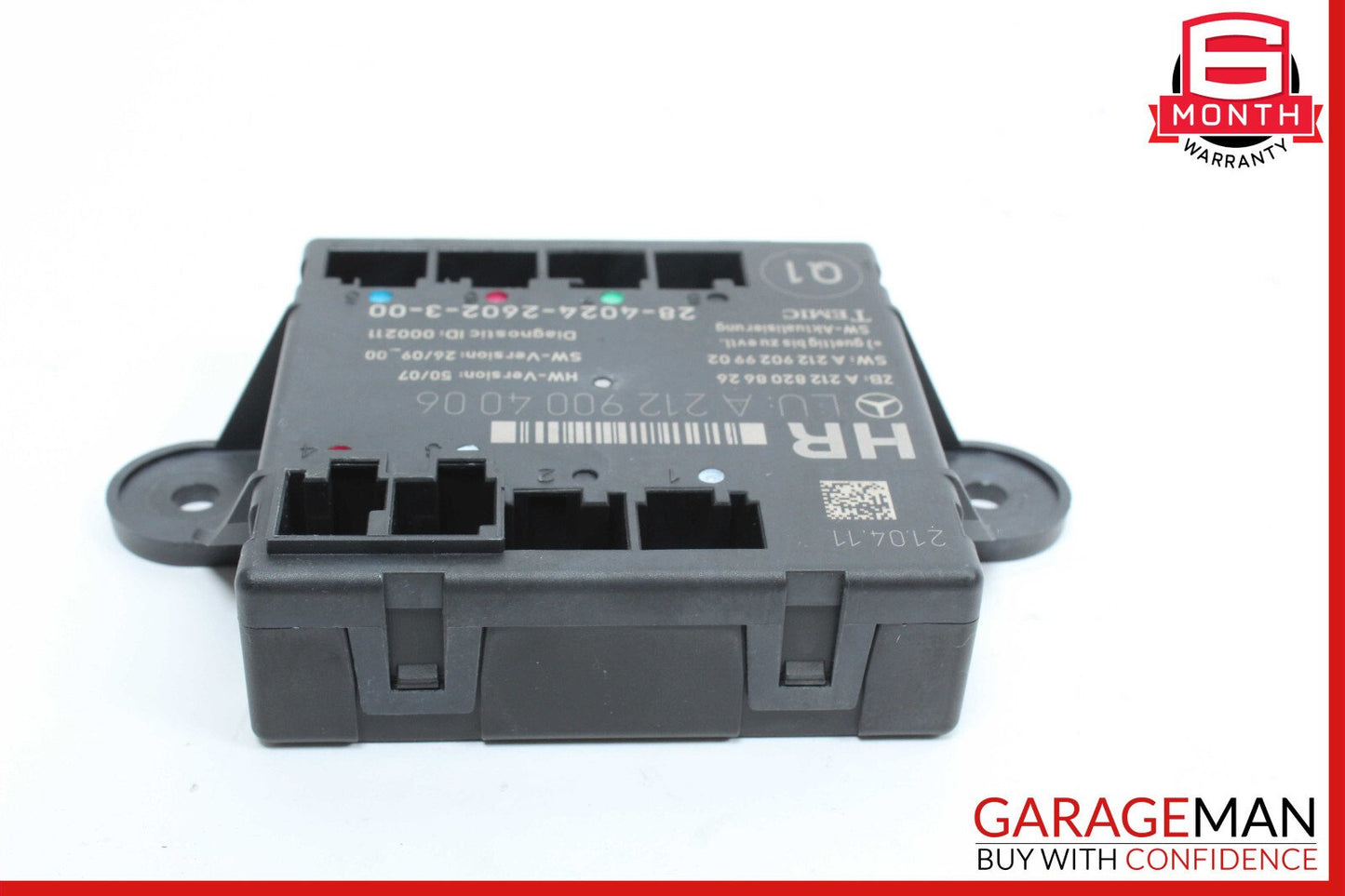 08-18 Mercedes W212 E350 C300 GLK350 Rear Right Side Door Control Module OEM