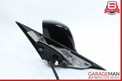 10-13 Mercedes W212 E350 Front Left Driver Side Door Rear View Mirror Black OEM