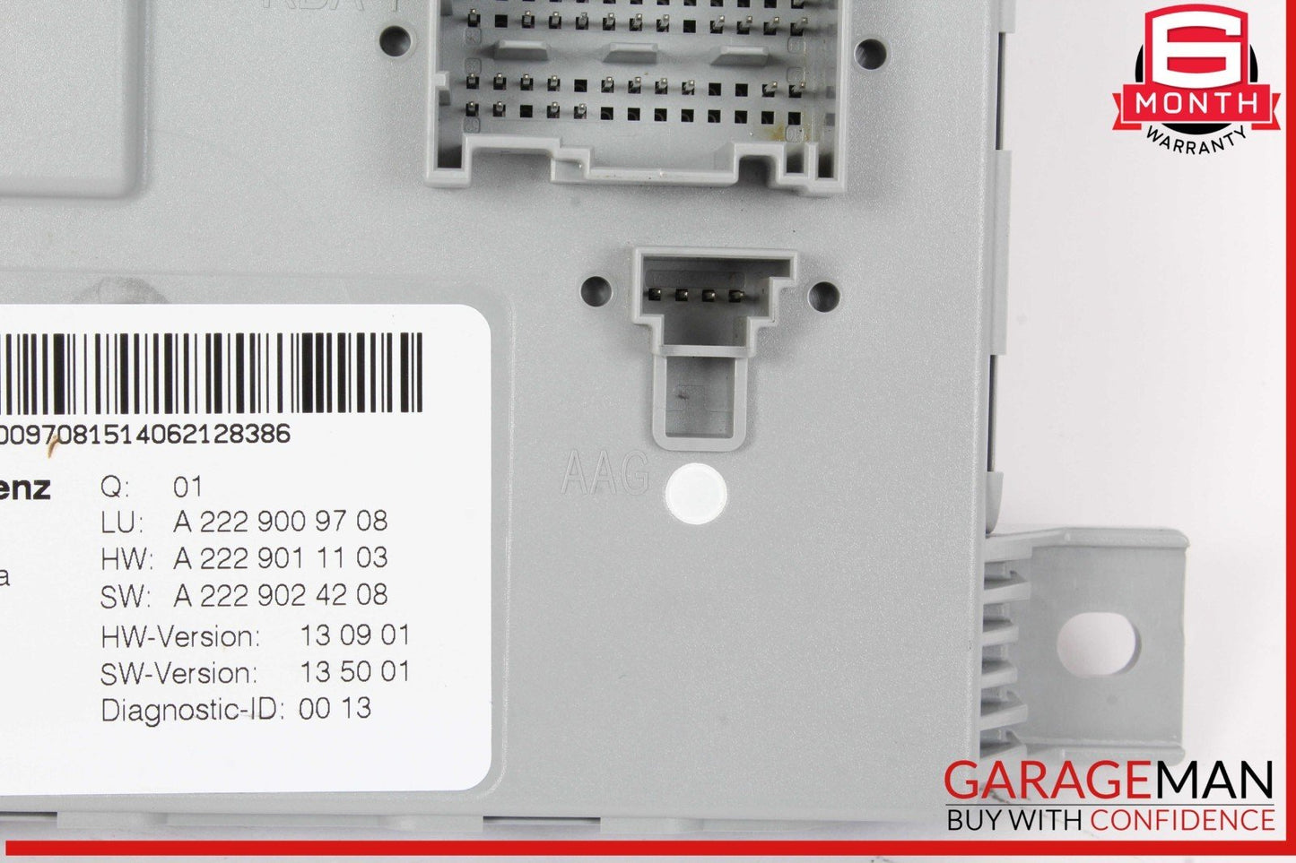 15-18 Mercedes W205 C300 C400 C350e Rear Trunk SAM Control Module Unit OEM