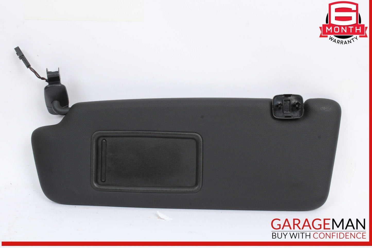 15-18 Audi Q3 Q5 Front Left Driver Side Sun Visor Sunvisor Black 8K0857551 OEM