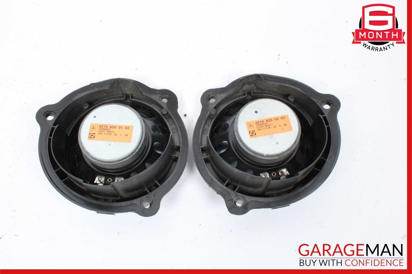 06-11 Mercedes W219 CLS550 CLS500 Left & Right Door Sound Audio Speaker Speakers