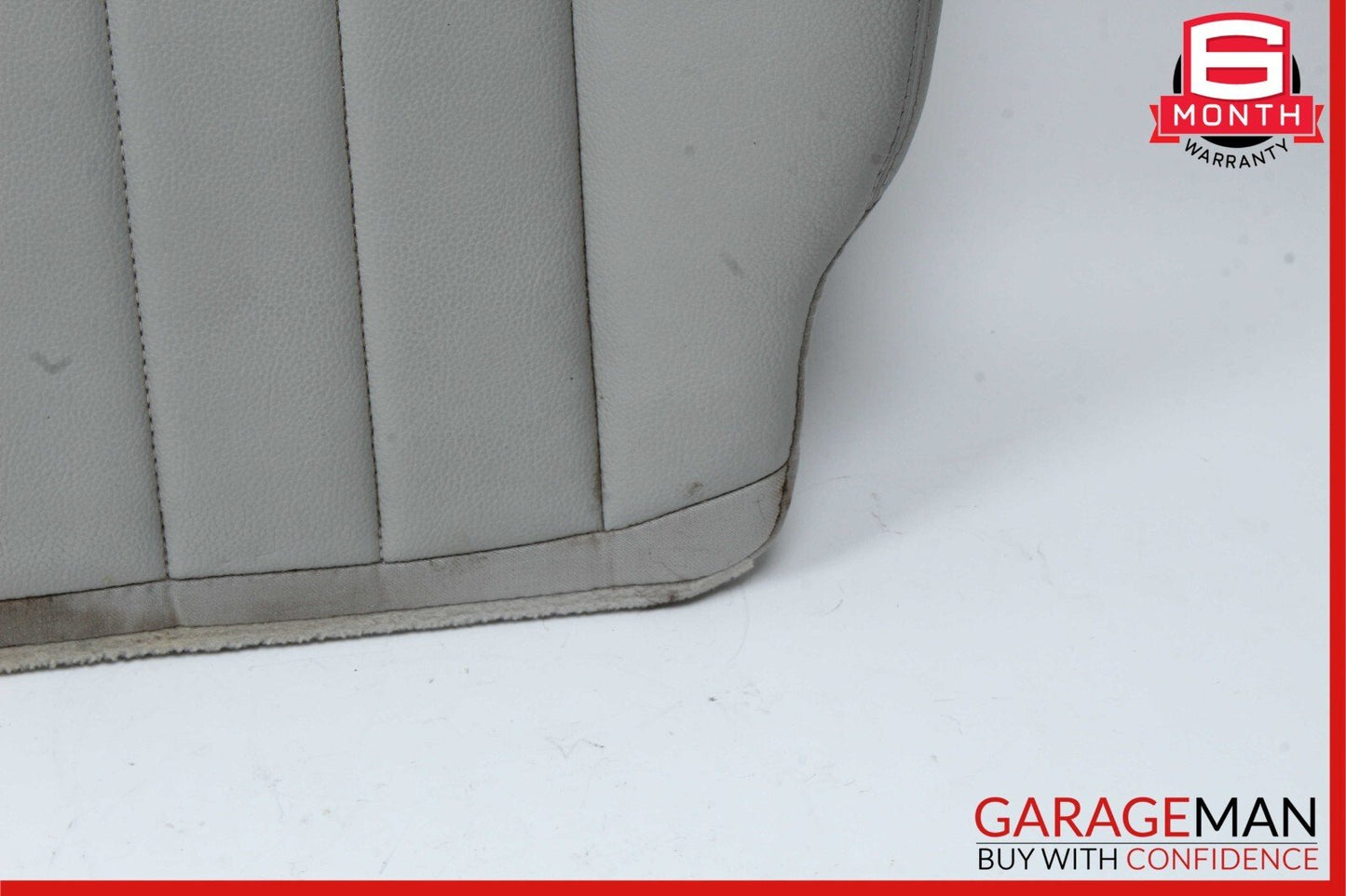 06-10 Mercedes W251 R350 R500 Front Right Side Lower Bottom Seat Cushion Grey