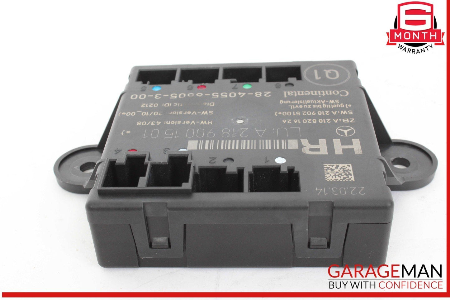 08-18 Mercedes W204 C250 CGI Rear Right Side Door Control Module Unit OEM