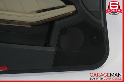 10-13 Mercedes W212 E350 E550 Front Left Side Interior Door Panel Assy Beige