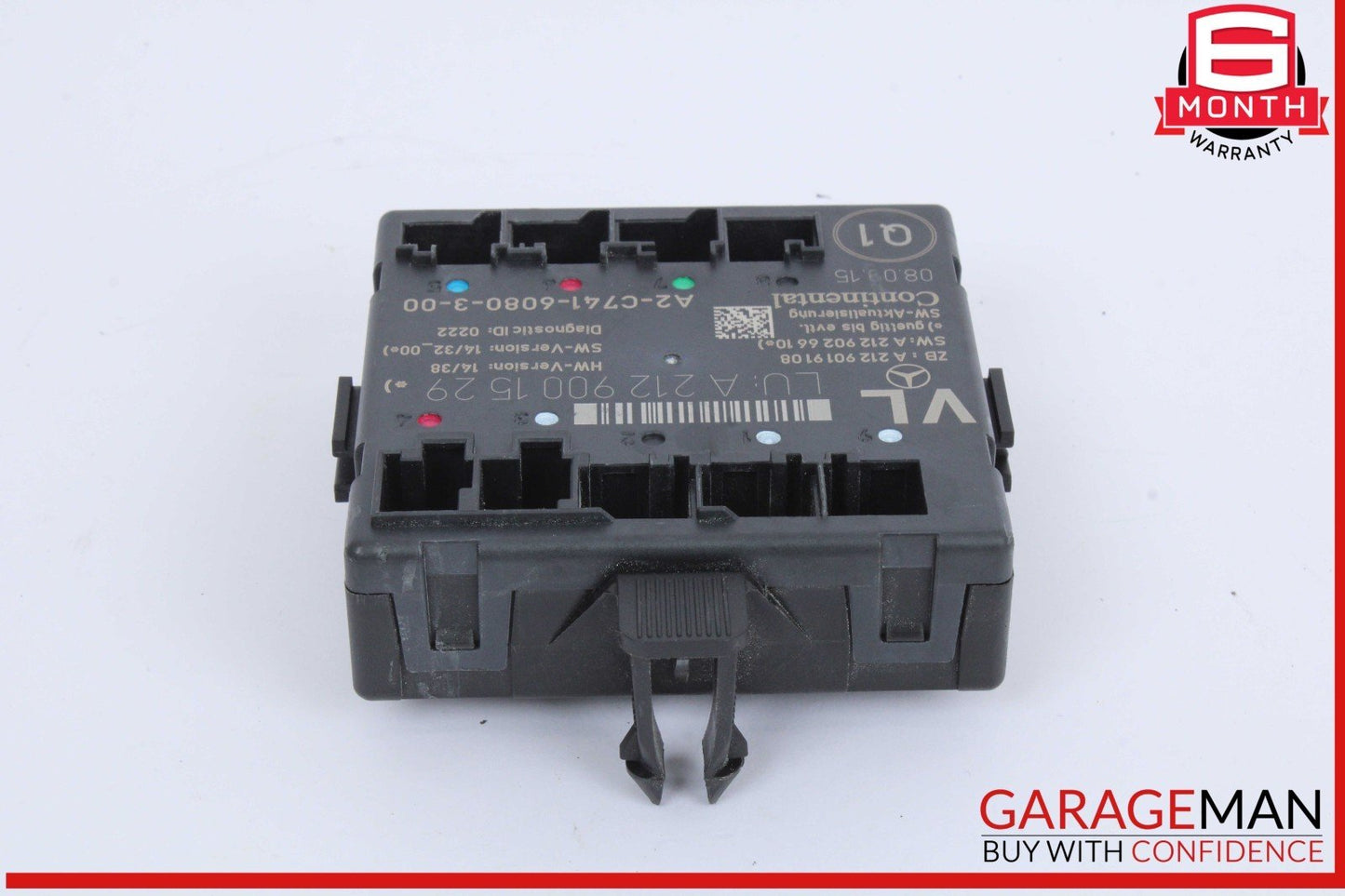 08-18 Mercedes W207 E400 C300 CLS550 Front Left Side Door Control Module OEM