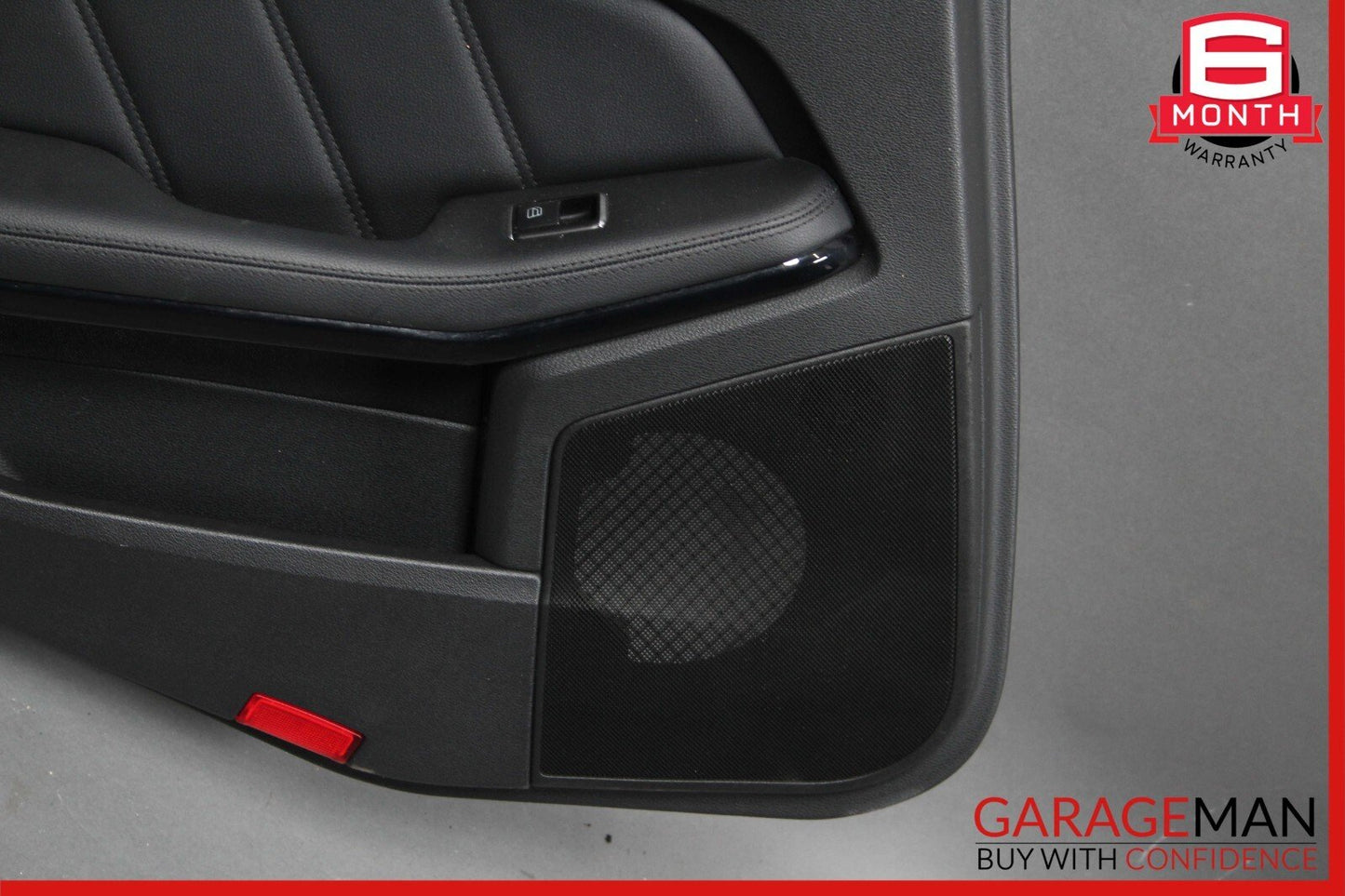 10-13 Mercedes W212 E400 E350 Rear Left Side Interior Door Panel Assembly Black