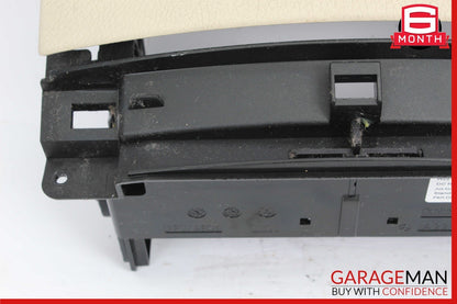 07-09 Mercedes W221 S550 S450 Center Console Dashboard CD Player Cover Beige OEM